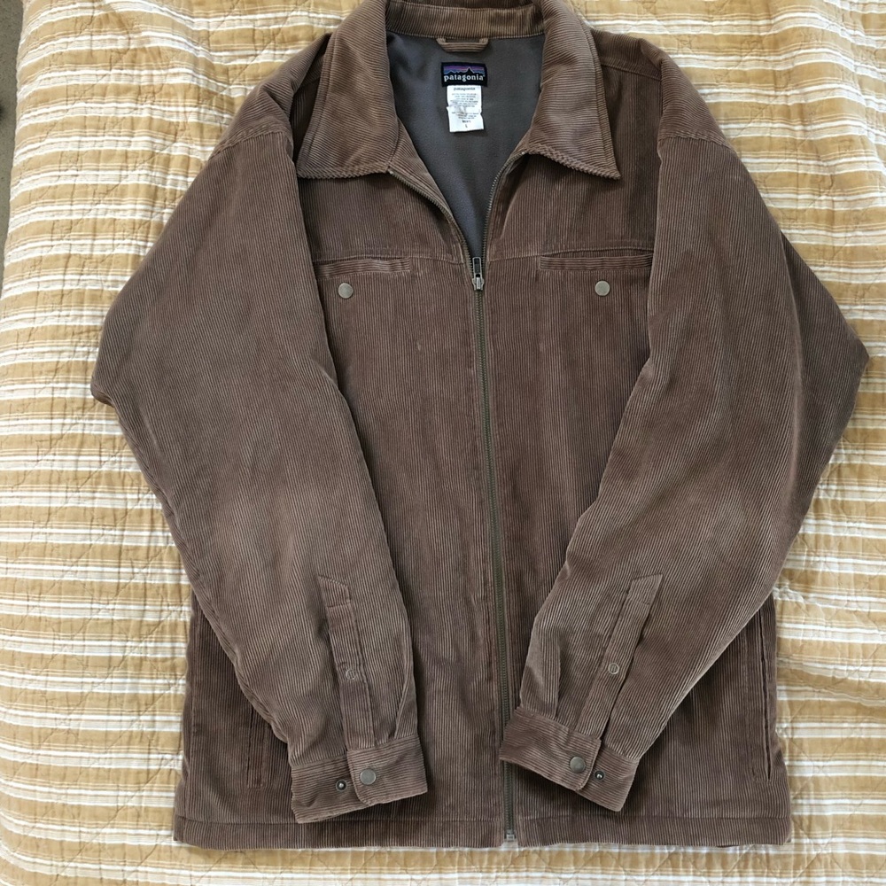 Patagonia Corduroy Tan Jacket Men’s Large